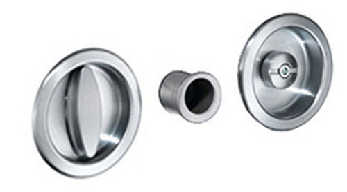 Poignée pour porte coulissante - ROUND CATCHES - AGB - Alban Giacomo Spa - en métal / contemporaine / avec serrure intégrée