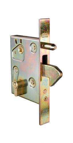 Serrure mécanique - GANCIO  - AGB - Alban Giacomo Spa - pour porte coulissante / 1 point / encastrable