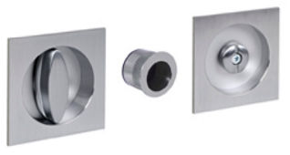 Poignée pour porte coulissante - SQUARE CATCHES - AGB - Alban Giacomo Spa - en métal / contemporaine