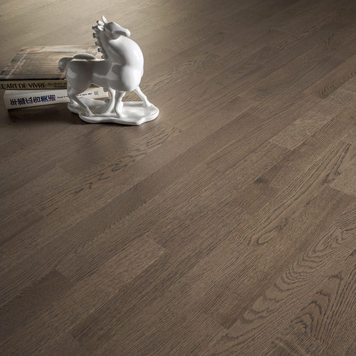 Parquet massif - PREMASS : GLAMOUR - ALI - brossé / verni / semi-brillant