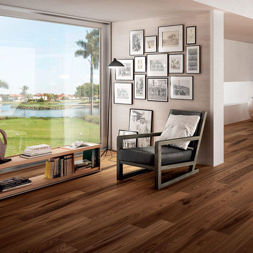 Parquet massif - EXTRAMASS : LIVING - ALI - brossé / finition mat / verni