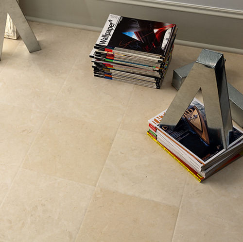 Carrelage en pierre naturelle - TALA BEIGE - BACCI MARMI - poli / mat / d'intérieur