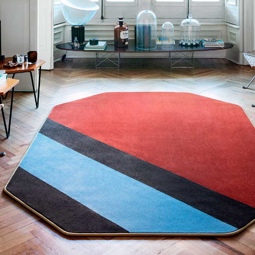 Tapis contemporain - DUCALE  - BESANA MOQUETTE - à rayures / rectangulaire / poil coupé