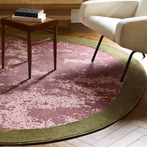 Tapis contemporain - ORBIT  - BESANA MOQUETTE - motif irisé / rond / structuré