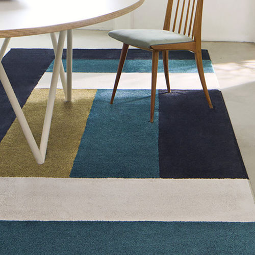 Tapis contemporain - ZENITH   - BESANA MOQUETTE - à motif géométrique / rectangulaire / poil coupé