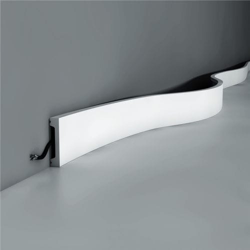 Plinthe en polyuréthane - SX157F FLEX - BIANCHI LECCO SRL - rectangulaire / pour cablage électrique