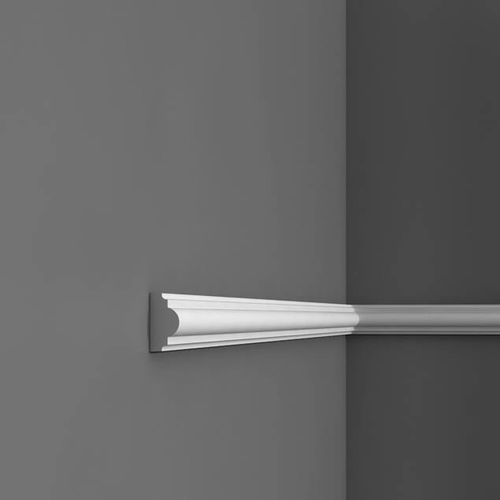 Cimaise en polyuréthane - CORNICE PARETE PX120F - BIANCHI LECCO SRL - classique / flexible / lisse
