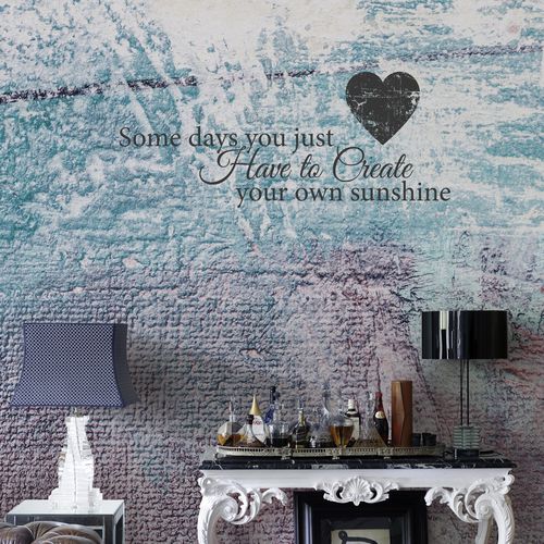 Papier peint contemporain - MURAL WINDMILL AVENUE 6332046 - BIANCHI LECCO SRL - multicolore / bleu ciel / couleur