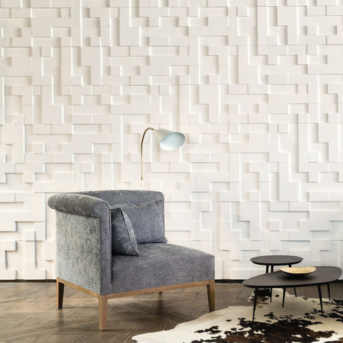 Panneau décoratif mural - ELEMENTO W102 CUBI - BIANCHI LECCO SRL - en polyuréthane / 3D