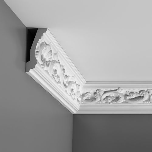 Corniche en mousse de polyuréthane - CORNICE SOFFITTO CLASSICA C201 - BIANCHI LECCO SRL - préfabriquée / intérieure