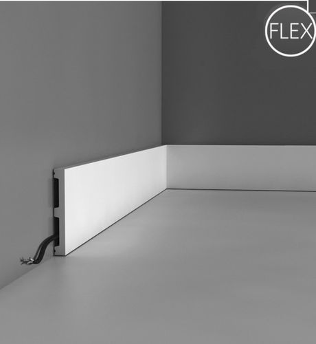 Plinthe en polyuréthane - SX163F FLEX - BIANCHI LECCO SRL - pour cablage électrique