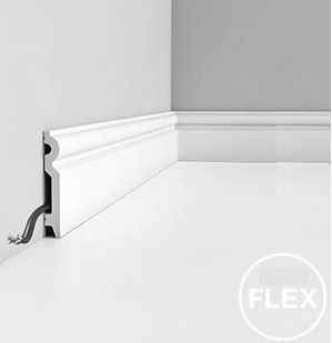 Plinthe en polyuréthane - SX137 FLEX - BIANCHI LECCO SRL - pour cablage électrique / flexible