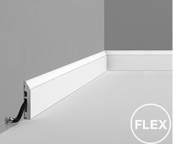 Plinthe en polyuréthane - SX172 FLEX - BIANCHI LECCO SRL - lumineuse / flexible