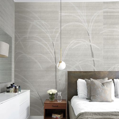 Papier peint contemporain - MURALES FLOREALE PH15002 - BIANCHI LECCO SRL - en textile non-tissé / à motif floral / aspect tissu
