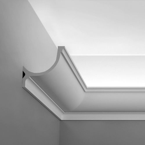 Moulure en polyuréthane - CORNICE C902 - BIANCHI LECCO SRL - cintrée / intérieure / pour éclairage indirect