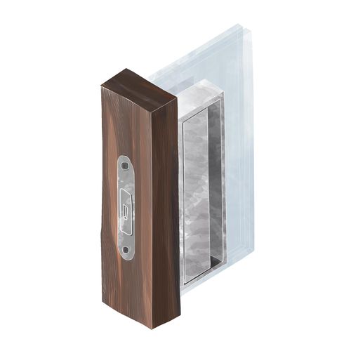 Poignée pour porte coulissante - CARMINATI SERRAMENTI. - en aluminium / aluminium / en bronze