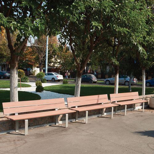 Banc public contemporain - DESE - CITY DESIGN - en acier galvanisé / en acier peint / en acier thermolaqué