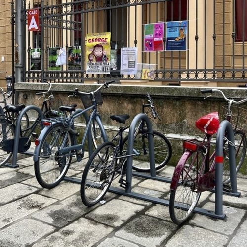 Range-vélo au sol - BOLOGNA - CITY DESIGN - horizontal / d'extérieur / en acier galvanisé