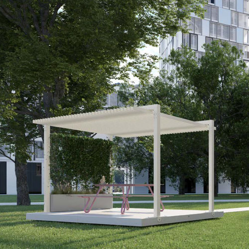 Structure d'ombrage résidentielle - OMBRA - CITY DESIGN - pour aire de jeux / pour hôtel / pour espace public