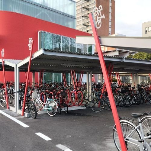Abri vélo sécurisé - QUERT - CITY DESIGN - modulaire / durable / en acier galvanisé