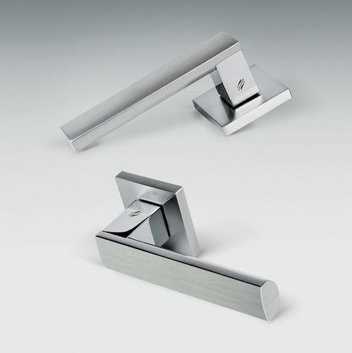 Poignée de porte - ALBA - COLOMBO DESIGN - en laiton chromé / contemporaine
