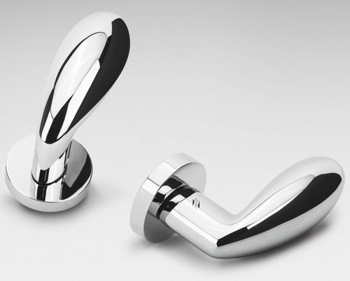 Poignée pour porte - DROP - COLOMBO DESIGN - en laiton / contemporaine / chromée