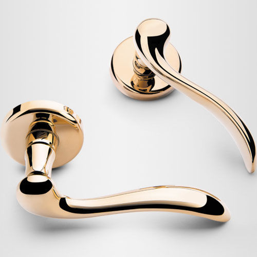 Poignée pour porte - HEIDI  - COLOMBO DESIGN - en laiton / contemporaine