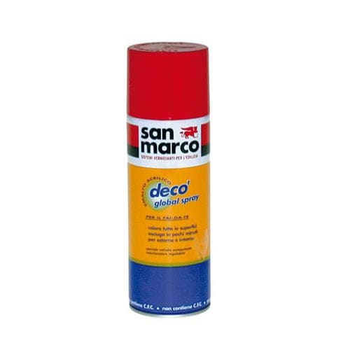 Peinture de protection - GLOBAL DECÒ SPRAY - San Marco - anticorrosion / d'extérieur / pour intérieur
