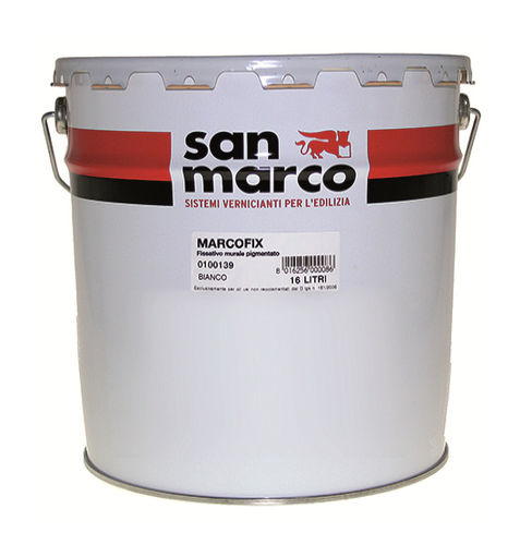 Primaire pour maçonnerie - MARCOFIX - San Marco - à base de résine acrylique / à base de solvant / d'extérieur