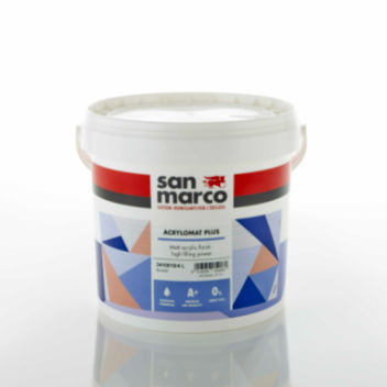 Peinture décorative - ACRYLOMAT PLUS - San Marco - d'intérieur / pour mur / pour plafond
