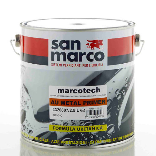 Primaire pour métal - MARCOTECH AU  - San Marco - à base de résine acrylique / à base d'eau / intérieur