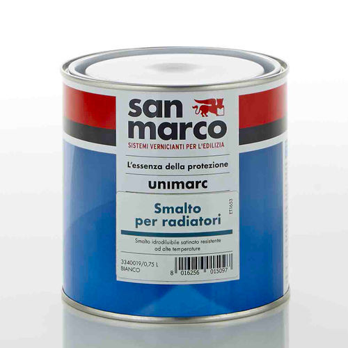 Peinture de protection - UNIMARC SMALTO PER RADIATORI - San Marco - anticorrosion / d'extérieur / pour intérieur