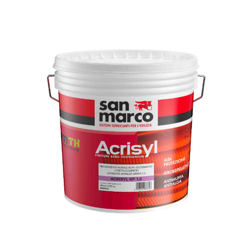 Enduit de lissage - ACRISYL KP 1.5 - San Marco - de rebouchage / extérieur / pour mur