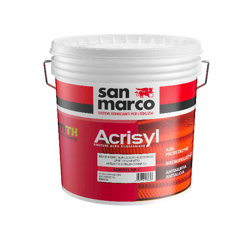 Enduit de lissage - ACRISYL KP 1 - San Marco - de rebouchage / pour extérieur / pour mur