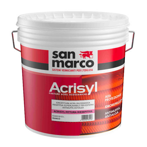 Peinture de protection - ACRISYL PITTURA RIEMPITIVA - San Marco - isolante / d'extérieur / pour mur