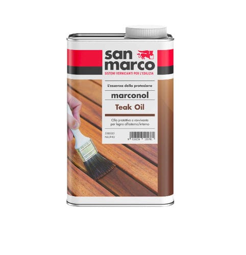 Huile pour parquet - MARCONOL TEAK - San Marco