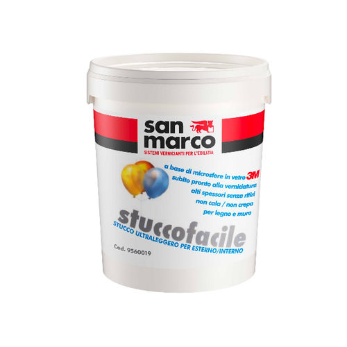 Enduit de rebouchage - STUCCOFACILE    - San Marco - intérieur / extérieur / pour mur