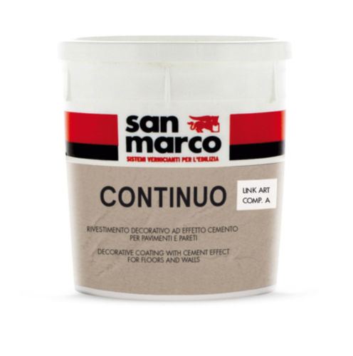 Primaire pour béton - CONTINUO LINK ART     - San Marco - époxy / d'intérieur / autoplaçant