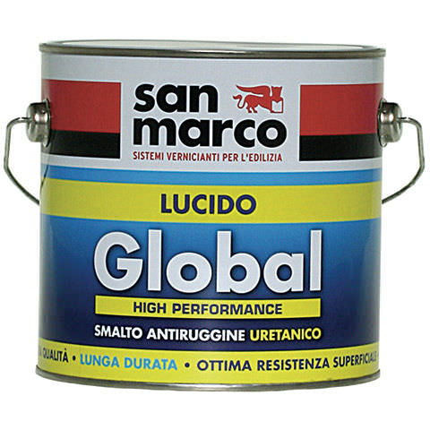 Peinture de protection - GLOBAL LUCIDO - San Marco - anticorrosion / d'extérieur / pour intérieur