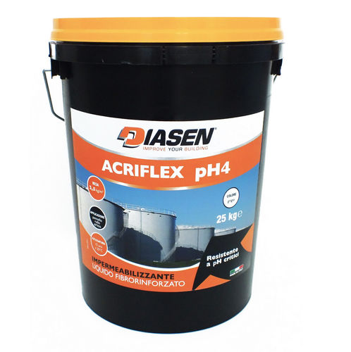 Système d'étanchéité liquide SEL de protection - ACRIFLEX PH4 - DIASEN - béton / pour chape / pour réservoir