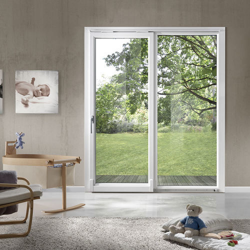 Système coulissant en aluminium - TILT AND SLIDE - DIQUIGIOVANNI - pour porte / externe / résidentiel