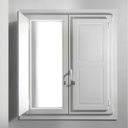 Volet battant - DIQUIGIOVANNI - en PVC / aspect bois / pour fenêtre