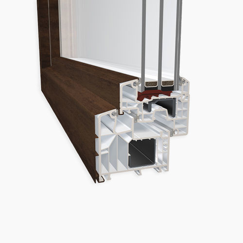 Profilé pour porte en verre - DQG 85 ALU - DIQUIGIOVANNI - en aluminium / en acier galvanisé / de sécurité