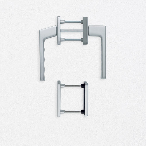 Poignée pour porte - QUADRA - DIQUIGIOVANNI - en aluminium / contemporaine / résidentielle