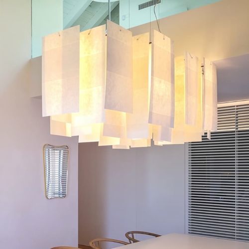 Suspension - ALEXANDRA - PALLUCCO - en métal / en fibre de verre / contemporaine