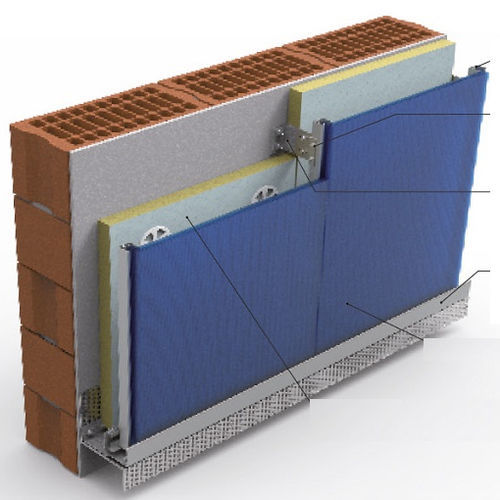 Panneau en polycarbonate alvéolaire - arcoPlus® VT  - DOTT GALLINA - pour bardage / pour façade / avec protection UV
