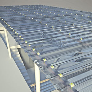 Panneau en polycarbonate ondulé - arcoPlus® 1000 - DOTT GALLINA - pour toiture / avec protection UV / translucide