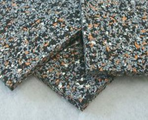 Isolant d'absorption acoustique - ECO-RUBBER NG  - ECOPOLIMER - en caoutchouc / en EPDM / en panneaux