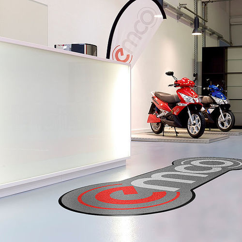 Tapis d'entrée pour établissement public - IMAGE ECO STYLE - emco Bautechnik GmbH - en caoutchouc / en polyamide / antisalissure