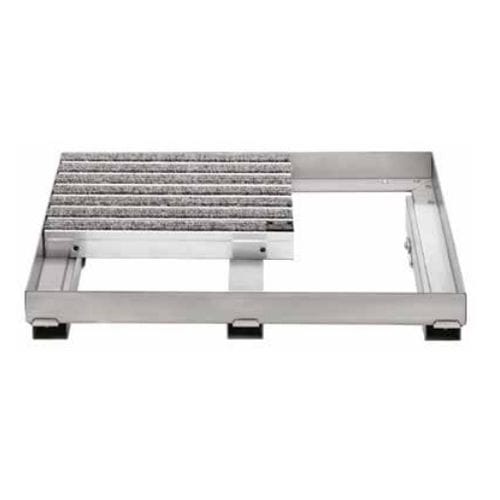 Tapis d'entrée pour établissement public - SPECIAL FRAME WITH SUBSTRUCTURE C - emco Bautechnik GmbH - en polypropylène / en aluminium / antisalissure